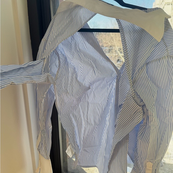 Open Back Button Down - Picture 5 of 6